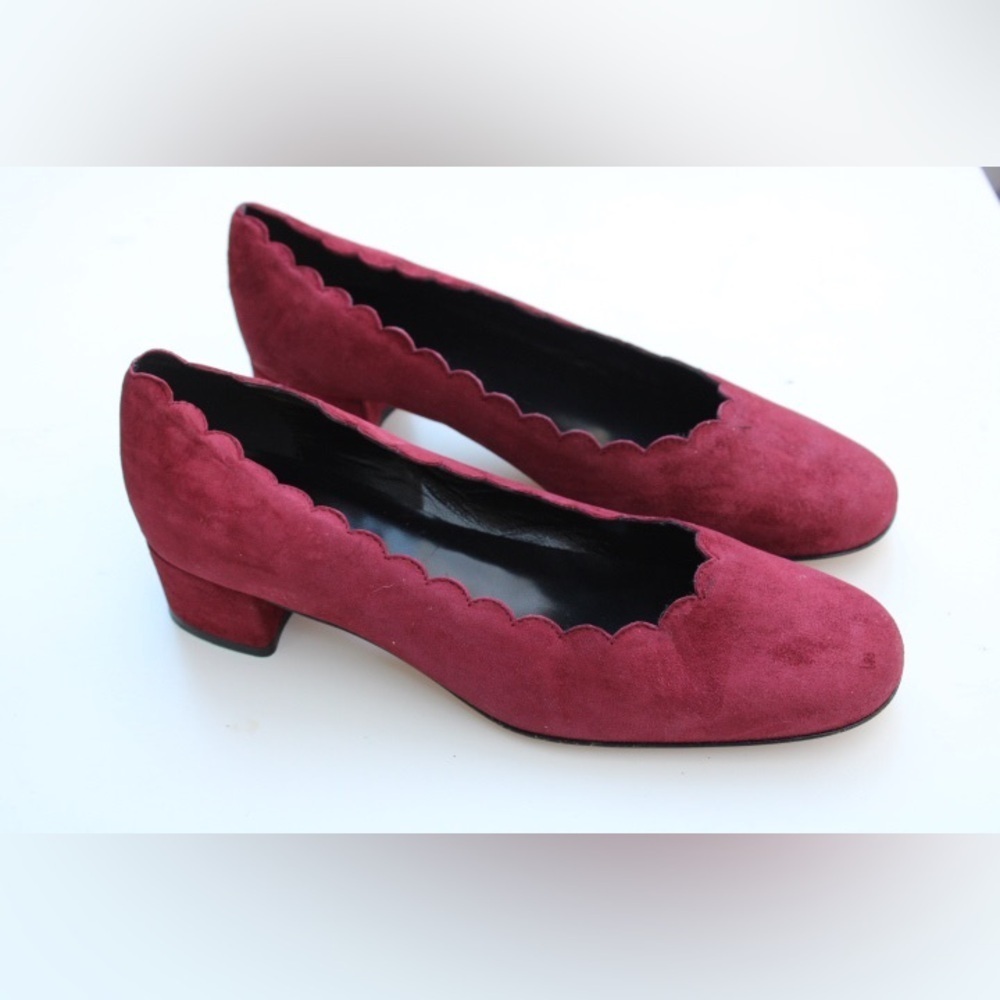 Sesto Meucci scalloped flats